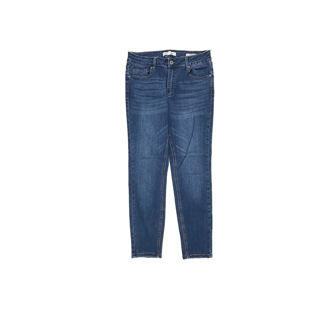 Ellen Tracy Serene Skinny Jeans Womens 6 Dark Wash Stretch Denim